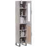 Highboard Grey Sonoma - Stylish Storage Solution | HipoMarket