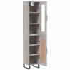 Highboard Grey Sonoma - Stylish Storage Solution | HipoMarket