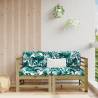 Corner Sofas with Cushions 2 pcs Impregnated Wood Pine Colour brown Quantity in Package 1 Model 2x corner 