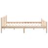 Solid Wood King Size Bed Frame 150x200 cm | Hipomarket