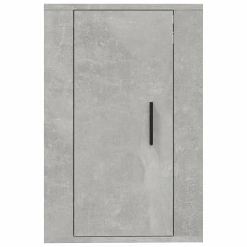 Wall Mounted TV Cabinets - Concrete Grey - 2 pcs - HipoMarket