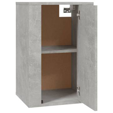 Wall Mounted TV Cabinets - Concrete Grey - 2 pcs - HipoMarket