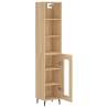 Stylish Highboard Sonoma Oak - 180 cm Engineered Wood