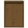 Wall Cabinet Honey Brown 30x30x40 cm Solid Wood Pine - HipoMarket