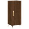 Stylish Highboard Brown Oak - 34.5x34x180 cm | HipoMarket