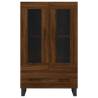 Stylish Highboard Brown Oak - Modern Engineered Wood Design