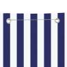 Balcony Screen Blue and White 140x240 cm - Hipomarket UK