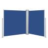 Retractable Side Awning Blue 140x600 cm | HipoMarket