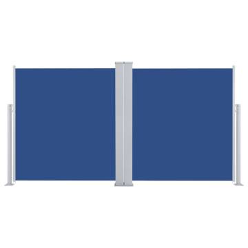 Retractable Side Awning Blue 140x600 cm | HipoMarket