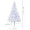 Pre-lit Christmas Tree with Ball Set - 120cm, 230 Branches