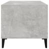 Elegant Coffee Table - Concrete Grey - 90x49x45 cm