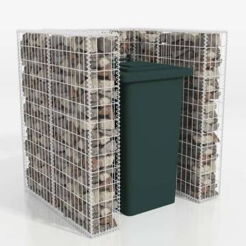 Gabion Single Wheelie Bin Surround - Stylish & Durable