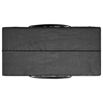 Garden Cushion Storage Bags - 2 Pcs Black 150x75x75 cm