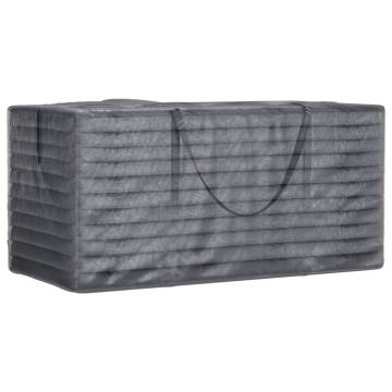 Garden Cushion Storage Bags - 2 Pcs Black 150x75x75 cm