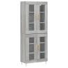 Highboard Grey Sonoma - Stylish Storage Solution | HipoMarket