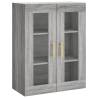 Highboard Grey Sonoma - Stylish Storage Solution | HipoMarket