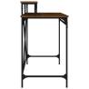 Industrial Brown Oak Desk - 100x50x90 cm | HipoMarket