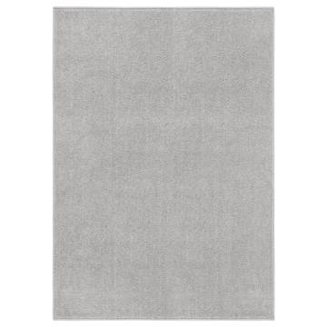 Rug Short Pile Light Grey 240x340 cm - Elegant Home Decor