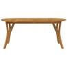 Garden Table 200x90 cm Solid Acacia Wood - Hipomarket