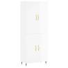 Highboard High Gloss White - Stylish Storage Solution