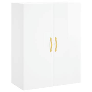 Highboard High Gloss White - Stylish Storage Solution