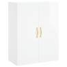 Highboard High Gloss White - Stylish Storage Solution