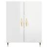 Highboard High Gloss White - Stylish Storage Solution