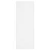 High Gloss White Wall Mounted Cabinets - 2 pcs | HipoMarket