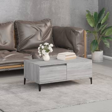 Coffee Table Grey Sonoma - Stylish & Functional | Hipomarket