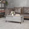 Coffee Table Grey Sonoma - Stylish & Functional | Hipomarket