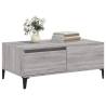 Coffee Table Grey Sonoma - Stylish & Functional | Hipomarket