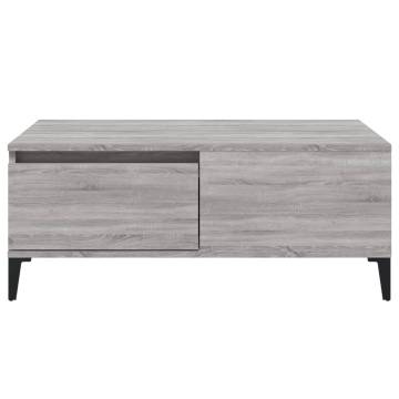 Coffee Table Grey Sonoma - Stylish & Functional | Hipomarket