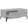 Coffee Table Grey Sonoma - Stylish & Functional | Hipomarket