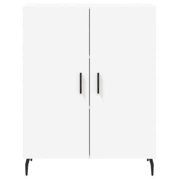 Stylish Highboard White 69.5x34x180 cm - Hipomarket