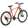 Mountain Bike 21 Speed 27.5 inch Wheel - Red | Hipo Market