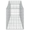 Arched Gabion Baskets 10 pcs - Durable Galvanised Iron