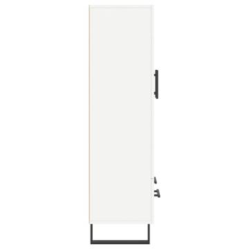 Stylish Highboard White - Modern Storage Solution | HipoMarket