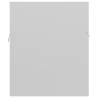 High Gloss White Sink Cabinet - 90x38.5x46 cm | HipoMarket