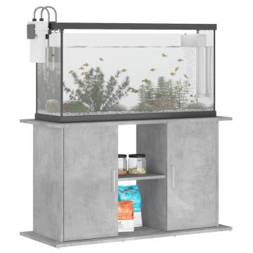 Aquarium Stand Concrete Grey 101x41x58 cm - Stylish & Durable