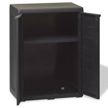 Garden Storage Cabinet with Shelf - Durable & Stylish