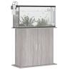 Aquarium Stand Grey Sonoma 81x36x73 cm | Hipomarket UK