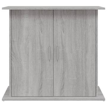 Aquarium Stand Grey Sonoma 81x36x73 cm | Hipomarket UK