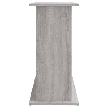 Aquarium Stand Grey Sonoma 81x36x73 cm | Hipomarket UK