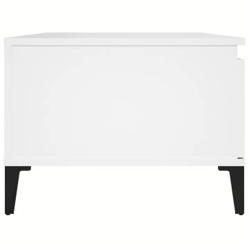 Stylish White Coffee Table 90x50 cm | Hipomarket UK