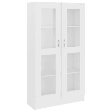 Vitrine Cabinet White 82.5x30.5x150 cm - Stylish Storage Solution