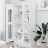 Vitrine Cabinet White 82.5x30.5x150 cm - Stylish Storage Solution