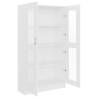 Vitrine Cabinet White 82.5x30.5x150 cm - Stylish Storage Solution