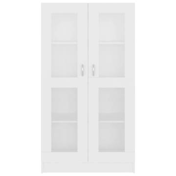 Vitrine Cabinet White 82.5x30.5x150 cm - Stylish Storage Solution