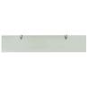 Floating Glass Shelves 100x20 cm - 2 pcs | Stylish Storage