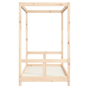 Kids Bed Frame 80x160 cm Solid Pine | Stylish & Functional